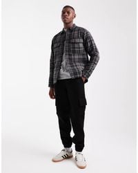 Only & Sons - Quilted Check Jacket - Lyst