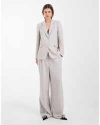 Vero Moda - Linen Touch Wide Leg Trouser Co-ord - Lyst