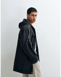 Barbour - Icons Durham Tartan Check Wax Jacket - Lyst