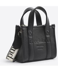 River Island - Mini Embossed Tote Bag - Lyst