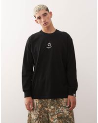 Aape By A Bathing Ape - – langärmliges boxy-fit-t-shirt - Lyst