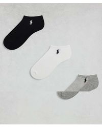 Polo Ralph Lauren - 6 Pack Trainer Socks - Lyst