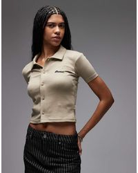 Dickies - Tallasee Buttoned Baby Tee - Lyst