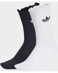 adidas Originals - 2 Pack Ruffle Socks - Lyst