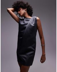 Mango - – capsule – minikleid aus satin - Lyst