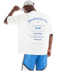 Good For Nothing - Oversized T-shirt With Logo Script - Lyst