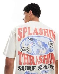 Hollister - Boxy Pet Motif T-shirt - Lyst