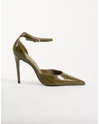 Public Desire - Riven Heeled Pumps - Lyst