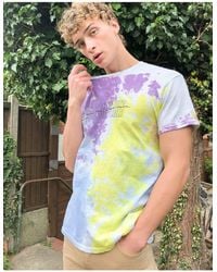 Blood Brother Pale Tie Dye T-shirt - White
