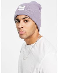 Jack & Jones Beanie Hat in 5 colours with logo 