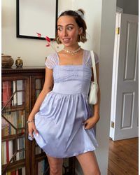 Daisy Street - X Chloe Davie 90s Mini Prom Dress With Lace Bust - Lyst