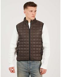 Brave Soul - Lightly Padded Box Quilted Gilet - Lyst