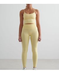 Aim'n - Mallas Amarillo Suave Moldeadoras Sin Costuras Shape De Petite - Lyst