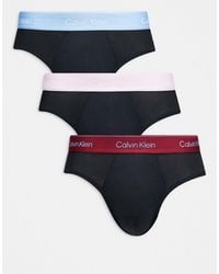 Calvin Klein - Icon Cotton Stretch 3 Pack Hip Briefs - Lyst