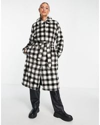 Missguided - Faux Fur Oversized Coat - Lyst