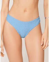 Tezenis - Brazillian Dreamy Texture Bikini Bottoms - Lyst