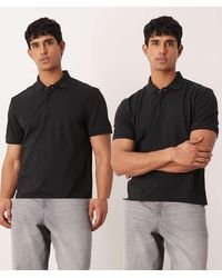 ASOS - Essentials 2 Pack Regular Fit Polos - Lyst