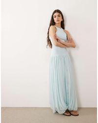 ASOS - Hybrid Racer Maxi Dress - Lyst