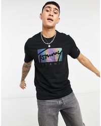 tommy hilfiger black t shirt