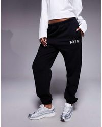 Kaiia - Cotton Blend Cuffed Joggers Co-Ord - Lyst