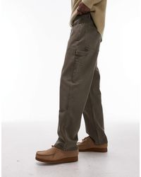 TOPMAN - – carpenter-hose aus twill - Lyst