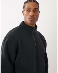 Cotton On - 1/4 Zip Fleece Sweatshirt - Lyst