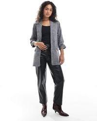 Vero Moda - Ruched Sleeve Blazer - Lyst