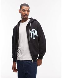 No Problemo - Sweat à capuche zippé d'ensemble à logo - Lyst