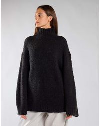 Glamorous - Relaxed Fit Wide-Sleeve Knit Jumper - Lyst