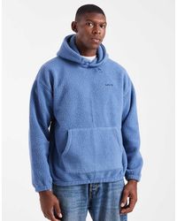 Levi's - Tonal Logo Borg Hoodie - Lyst
