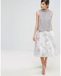 coast imi pleated maxi skirt