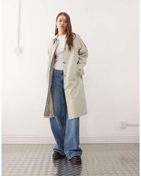 Noisy May - Midi Trench Coat - Lyst