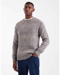 Threadbare - Jersey Con Cuello Redondo De Punto Acanalado De - Lyst