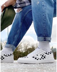 Vans - Lowland Cc Checkerboard Trainers - Lyst