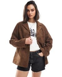 ASOS - Real Suede 70S Jacket - Lyst