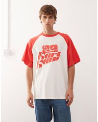 Karlkani - Oversized Raglan T-shirt - Lyst