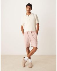 ASOS - Oversized Waffle Textured Short - Lyst