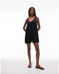 ARKET - Tuta Corta Da Mare Nera - Lyst