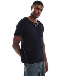 ASOS - Essentials Regular Fit Scoop Neck T-shirt - Lyst