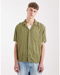 Aray - Short Sleeve Revere Beach Shirt - Lyst