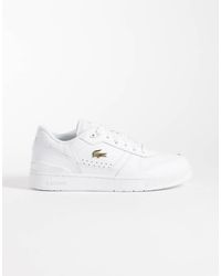 Lacoste - T-clip Set Gold Detail Sneakers - Lyst