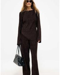 NA-KD - Structured Mid Waist Trouser - Lyst