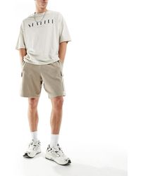 New Look - Jersey Cargoshort - Lyst