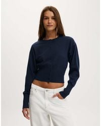 Cotton On - Sara Button Cardigan - Lyst