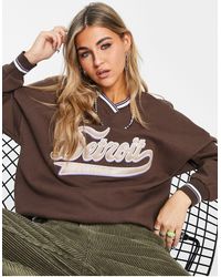 Felpe Pull\u0026Bear da donna - Fino al 60% di sconto | Lyst