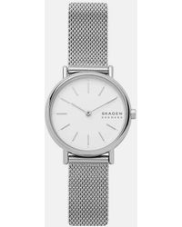 Skagen - Skw2692 Signatur Slim Mesh Watch - Lyst