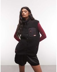 HUNTER - Elements Borgfleece Bodywarmer - Lyst