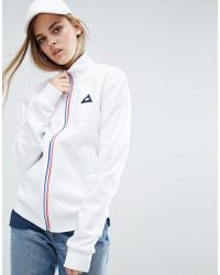 le coq sportif tracksuit womens gold
