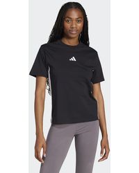 adidas Originals - Essentials 3-Stripes Cotton Tee - Lyst