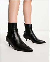 Raid - Cedar Kitten Heel Ankle Boots - Lyst